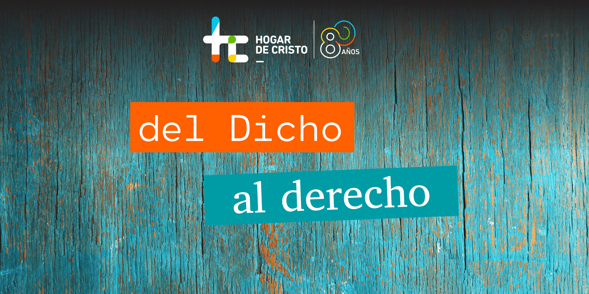 banner del dicho al derecho landing page